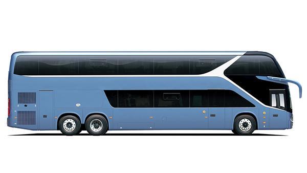 14 m 64 Seats LHD RHD diesel coach bus