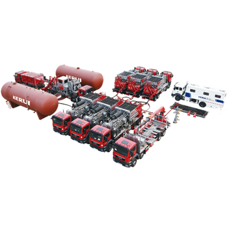 truck-mounted energy mining coiled tubing fracturing unit