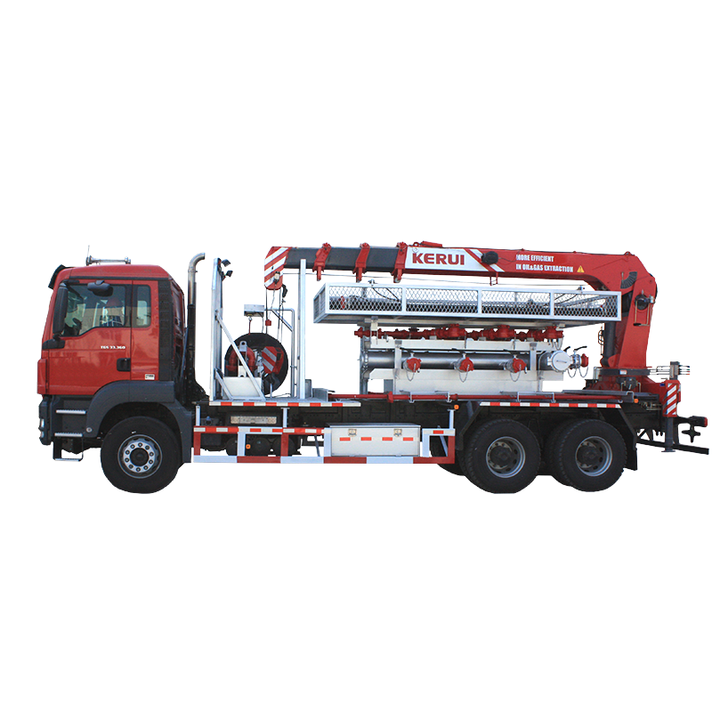 truck-mounted energy mining coiled tubing fracturing unit