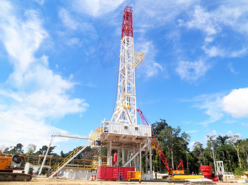 Conventional land drilling rig