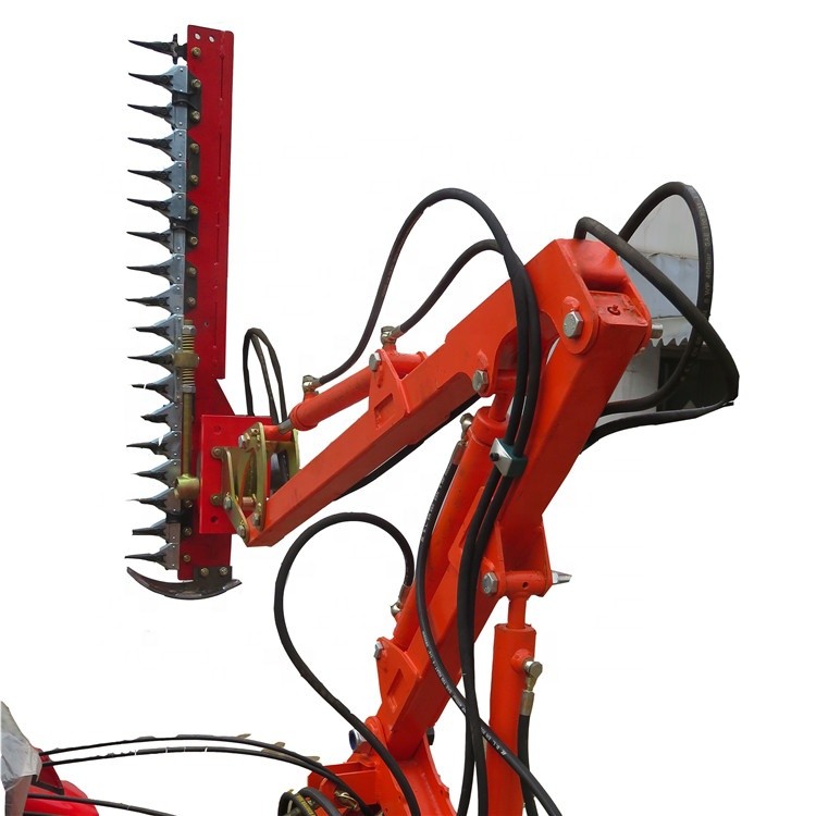 Long Reach Garden Machine Vehicle Electric Mounted Hedge Trimmer Cutter or tractor hedge trimmer